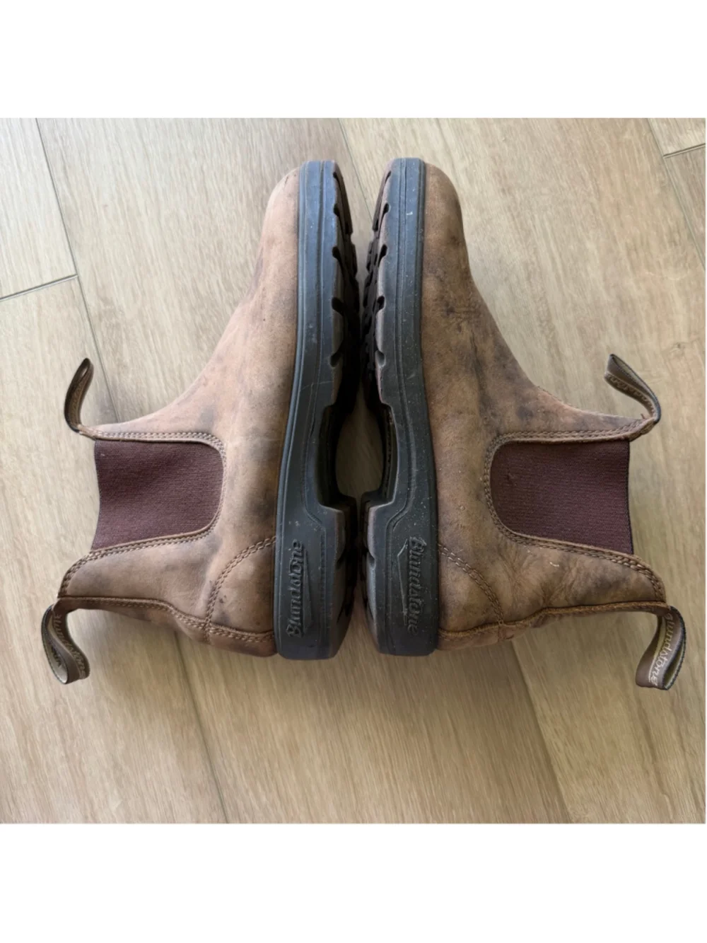 Blundstone Chelsea 585 Rustic Brown Boot sz 7.5